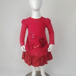 Catimini long sleeve Dress.